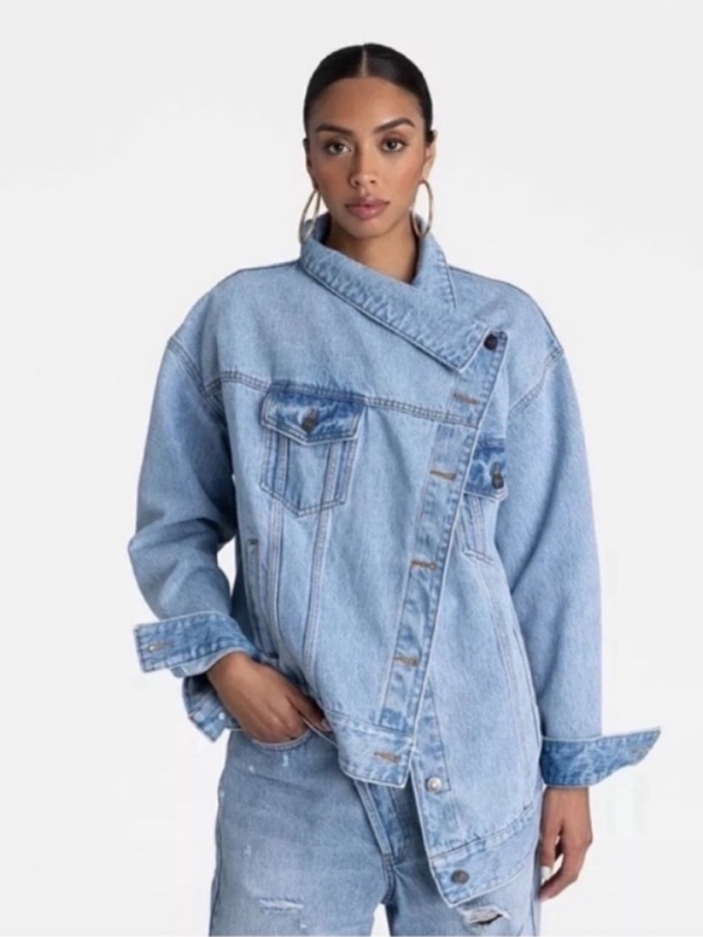 NWT KBB by KAHLANA x Target Women's 'The Denim Jacket' - Medium